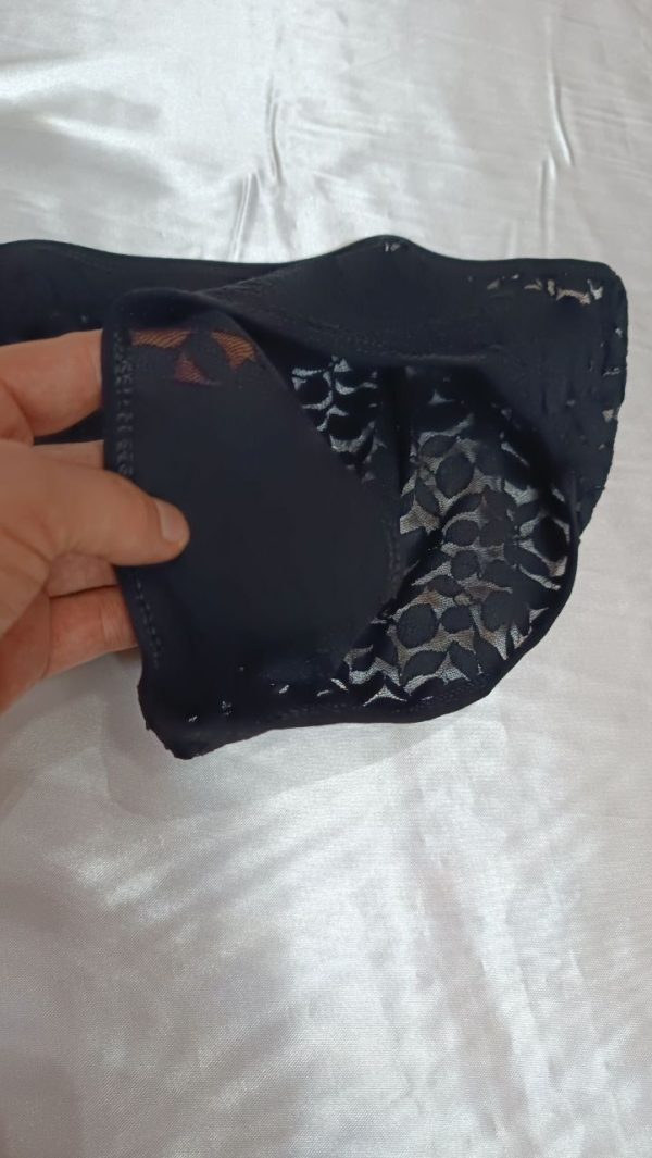 شورت توری دانتل برگی لبه دالبری - Image 2