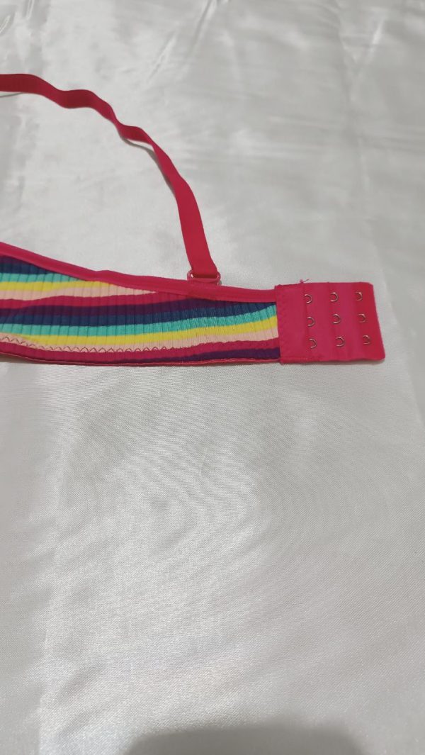 ست شورت وسوتین رنگین کمانی - Image 3