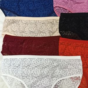 شورت توری گلدار وارداتی | اورجینال خارجی در سه سایز L، XL، 2X🩲